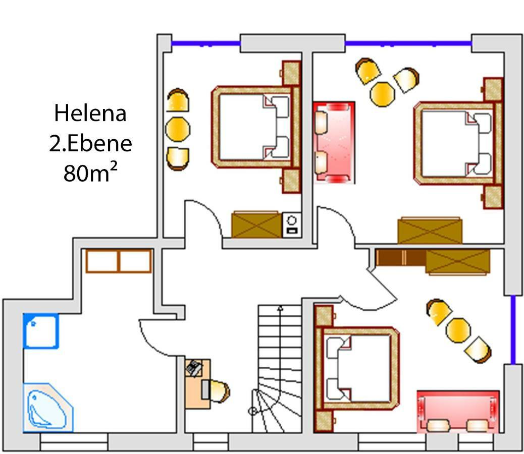 Schweizer Haus Wippra Lejlighed Eksteriør billede